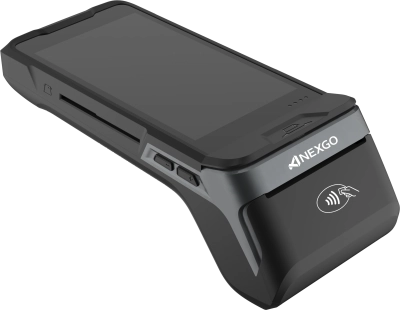 Онлайн касса Nexgo N86 вид сверху